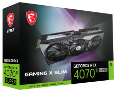 4070Ti MSI RTX Super GAMING X SLIM 16GB/3xDP/HDMI