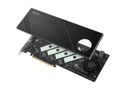 Adapter PCIe -> 4xNVMe ASUS Hyper M.2 x16 Gen5