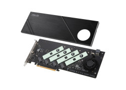 Adapter PCIe -> 4xNVMe ASUS Hyper M.2 x16 Gen5