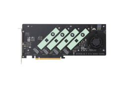 Adapter PCIe -> 4xNVMe ASUS Hyper M.2 x16 Gen5