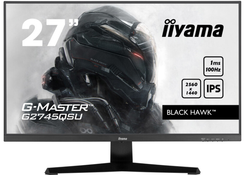 iiyama G-MASTER G2745QSU-B1 computer monitor 68,6 cm (27") 2560 x 1440 Pixels Dual WQHD LED Zwart