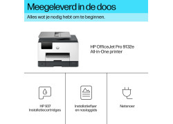 HP OfficeJet Pro 9132e AIO / WLAN /LAN /FAX / Wit-Zwart