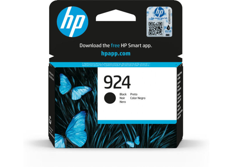 HP No.924 Zwart 500 pagina`s (Origineel)