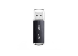 USB Silicon power 256GB 3.0 Zwart