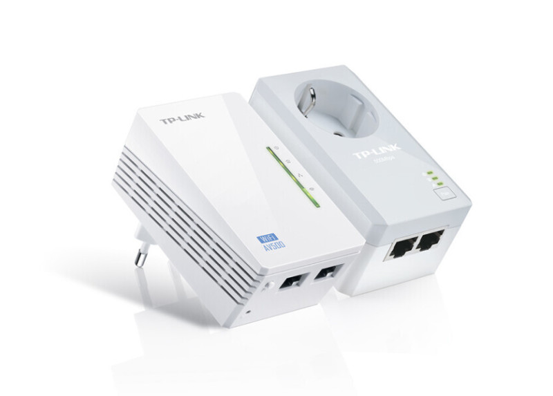 TP-LINK TL-WPA4226 KIT PowerLine-netwerkadapter 600 Mbit/s Ethernet LAN Wi-Fi Wit 2 stuk(s)