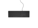 DELL KB216 toetsenbord USB QWERTY US International Zwart