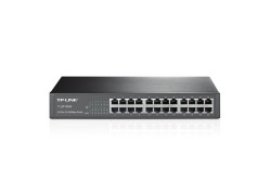 TP-LINK TL-SF1024D netwerk-switch Fast Ethernet (10/100) Zwart