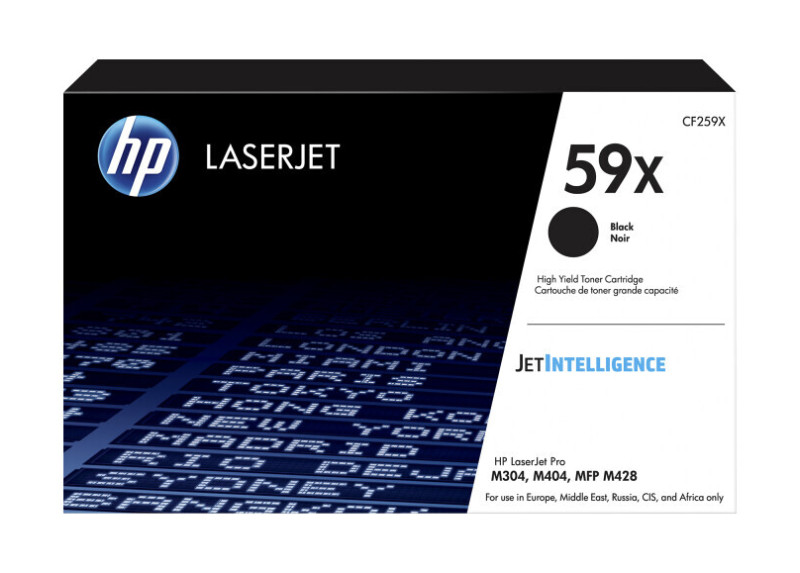 HP 59X originele high-capacity zwarte LaserJet tonercartridge