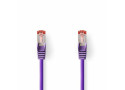 Nedis CCGP85221VT20 netwerkkabel Violet 2 m Cat6 S/FTP (S-STP)