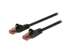 Nedis CCGP85200BK20 netwerkkabel Zwart 2 m Cat6 U/UTP (UTP)