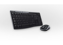 Logitech MK270 toetsenbord RF Draadloos QWERTY Zwart, Zilver