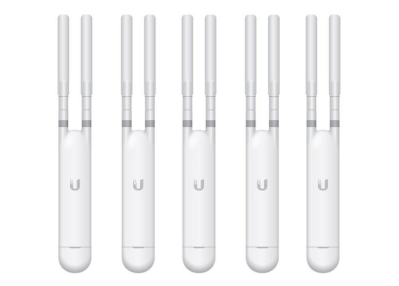 Ubiquiti Networks 5x Unifi AC Mesh 867 Mbit/s Wit Power over Ethernet (PoE)