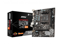 MSI B450M-A PRO MAX moederbord AMD B450 Socket AM4 micro ATX