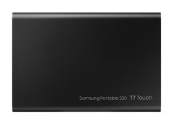 Samsung MU-PC1T0K, T7 Touch, 1000 GB, USB Type-C, 3.2 Gen 2 (3.1 Gen 2), 1050 MB/s, Wachtwoordbeveiliging, Zwart