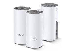 TP-LINK Deco E4 (3-pack) Dual-band (2.4 GHz / 5 GHz) Wi-Fi 5 (802.11ac) Wit, Grijs 2 Intern