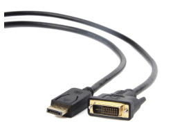 Gembird CC-DPM-DVIM-6 video kabel adapter 1,8 m DisplayPort DVI Zwart