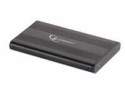 Gembird EE2-U2S-5 behuizing voor opslagstations HDD-behuizing Zwart 2.5"