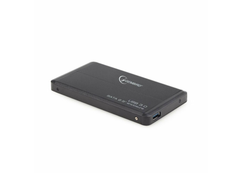 Gembird EE2-U3S-2 behuizing voor opslagstations HDD-behuizing Zwart 2.5"