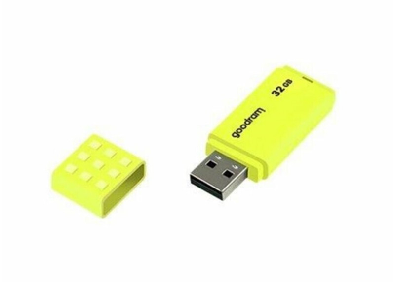 Goodram UME2-0320Y0R1 USB flash drive 32 GB USB Type-A 2.0 Geel