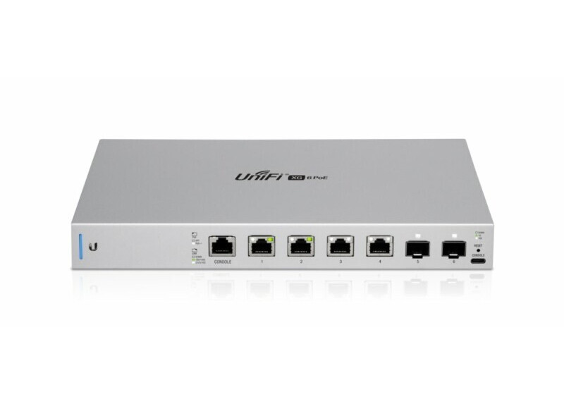 Ubiquiti Networks UniFi US-XG-6POE netwerk-switch Managed 10G Ethernet (100/1000/10000) Power over Ethernet (PoE) 1U Grijs