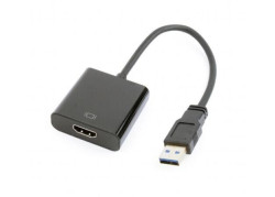 Gembird A-USB3-HDMI-02 USB grafische adapter 1920 x 1080 Pixels Zwart