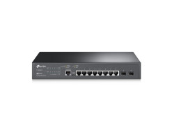 TP-Link TL-SG3210 Managed L2 Gigabit Ethernet (10/100/1000) Power over Ethernet (PoE) Zwart