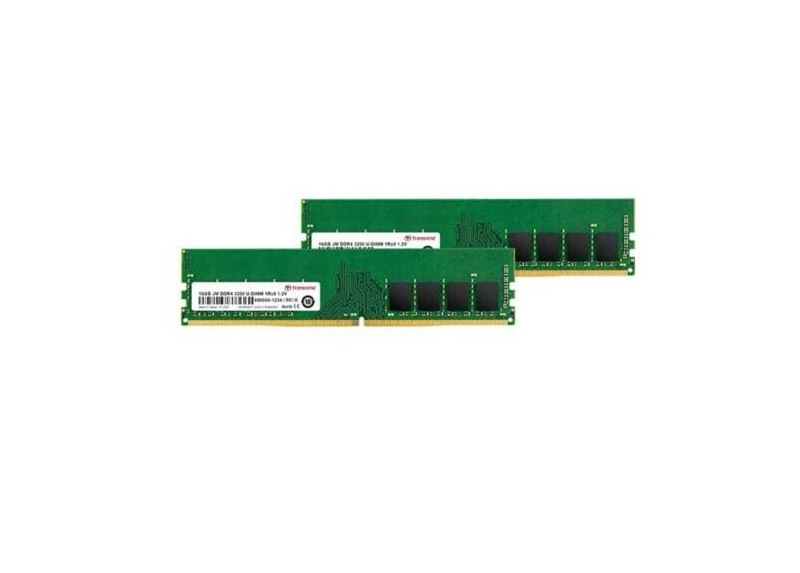 Transcend JetRam JM3200HLB-16GK geheugenmodule 16 GB 1 x 8 GB DDR4 3200 MHz