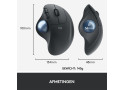 Logitech M575 ERGO Draadloze Trackball Muis