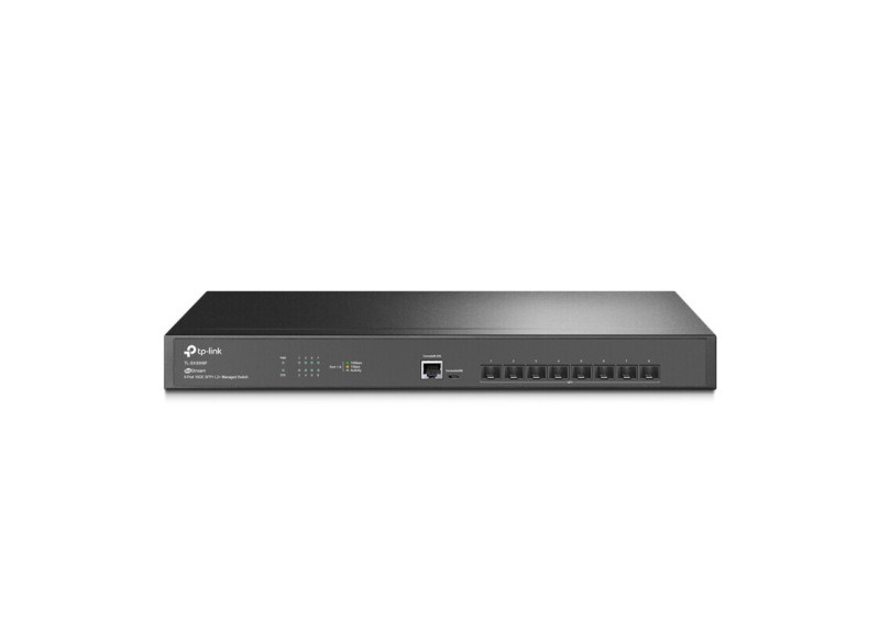 TP-LINK TL-SX3008F netwerk-switch Managed L2+ Geen Zwart