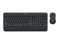 Logitech MK545 ADVANCED toetsenbord RF Draadloos QWERTZ Duits Zwart