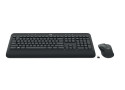 Logitech MK545 ADVANCED toetsenbord RF Draadloos QWERTZ Duits Zwart