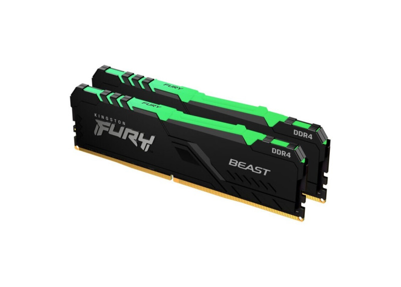 MEM Kingston Fury Beast 32GB ( 2X16) DDR4 DIMM 3200MHz / RGB