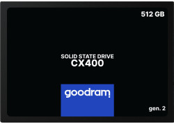 Goodram CX400 gen.2 2.5" 512 GB SATA III 3D TLC NAND