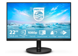 Philips V Line 221V8A/00 LED display 54,6 cm (21.5") 1920 x 1080 Pixels Full HD Zwart