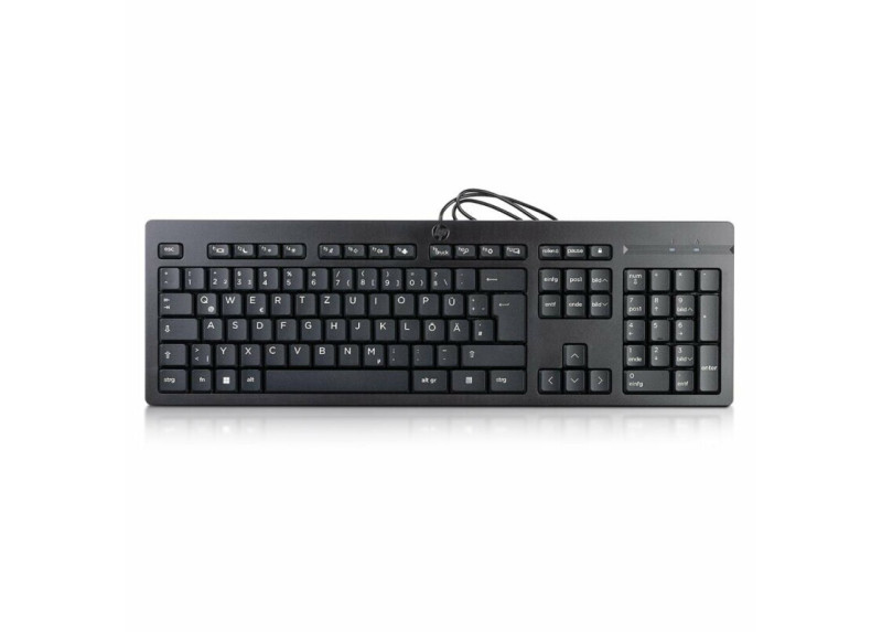 HP 125 Wired USB Keyboard QWERTZ