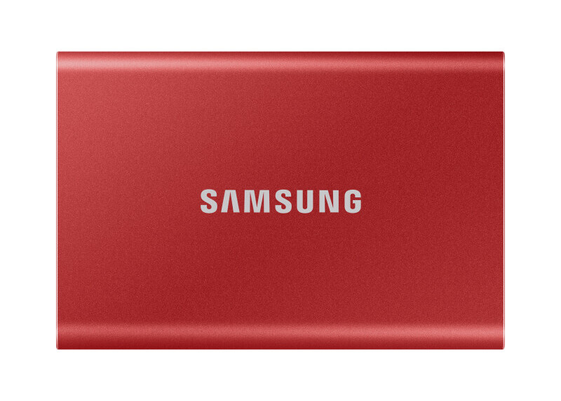 Samsung Portable SSD T7 1000 GB Rood