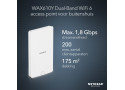 NETGEAR Insight Cloud Managed WiFi 6 AX1800 Dual Band Outdoor Access Point (WAX610Y)