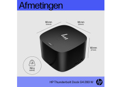 HP Thunderbolt Dock 280W G4 met combokabel