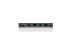 Lenovo 4X90S92381 notebook dock & poortreplicator Bedraad USB 3.2 Gen 1 (3.1 Gen 1) Type-C Grijs