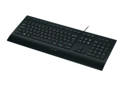 Logitech K280E Pro f/ Business toetsenbord USB QWERTZ Duits Zwart