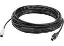 Logitech GROUP 10m Extender Cable PS/2-kabel 6-p Mini-DIN Zwart