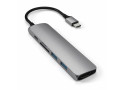 Satechi ST-SCMA2M interface hub USB 3.2 Gen 1 (3.1 Gen 1) Type-C 104 Mbit/s Zilver