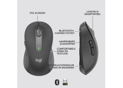 Logitech Signature M650 for Business muis Rechtshandig RF-draadloos + Bluetooth Optisch 4000 DPI