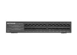 NETGEAR GS324 Unmanaged Gigabit Ethernet (10/100/1000) Zwart