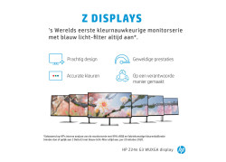 HP Z24n G3 61 cm (24") 1920 x 1200 Pixels WUXGA LED Zilver