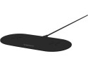 Mobiparts Dual Fast Wireless Charging Pad Black