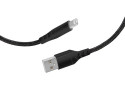 Mobiparts Apple Lightning to USB Braided Cable 2A 1m Black