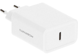 Mobiparts Wall Charger USB-C 30W White (with PD)