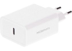 Mobiparts Wall Charger USB-C 30W White (with PD)