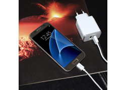 Mobiparts Wall Charger Dual USB 2.4A White